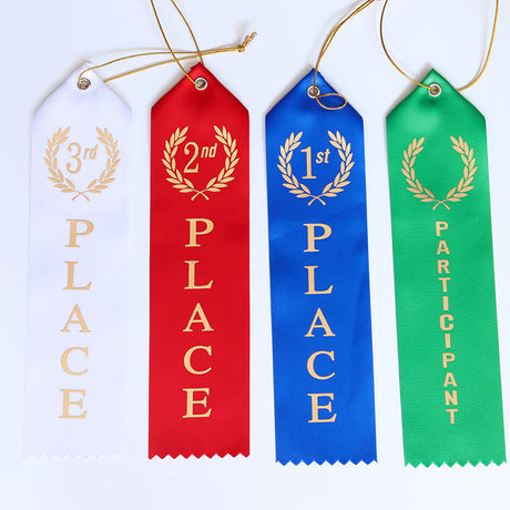Award Ribbon With Rope