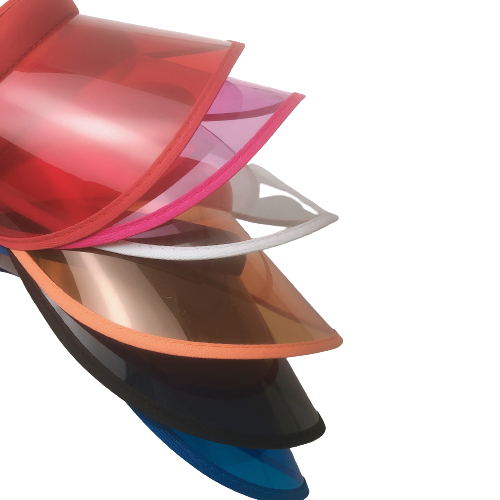 Casquette à visière colorée 