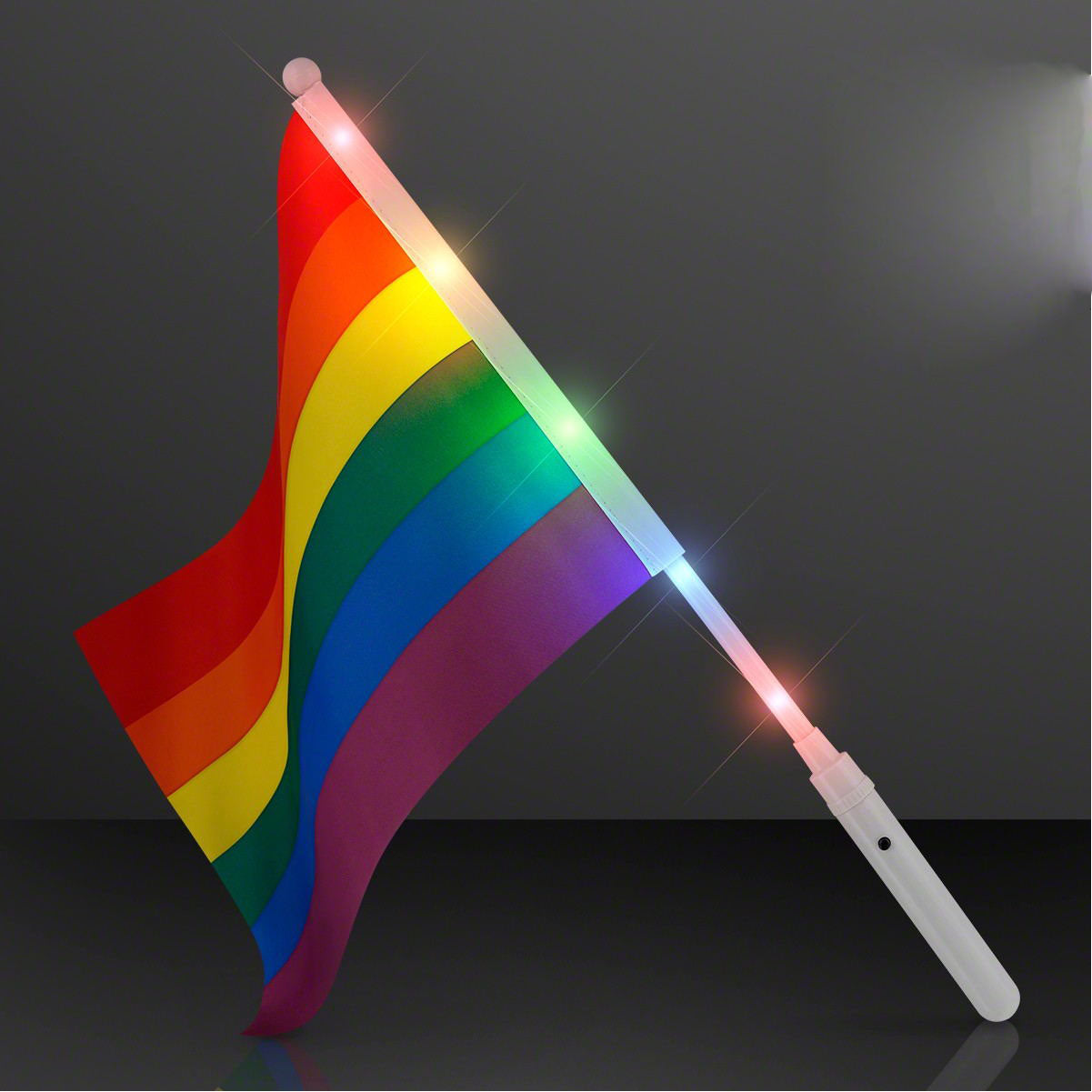 Light Up Rainbow Flag