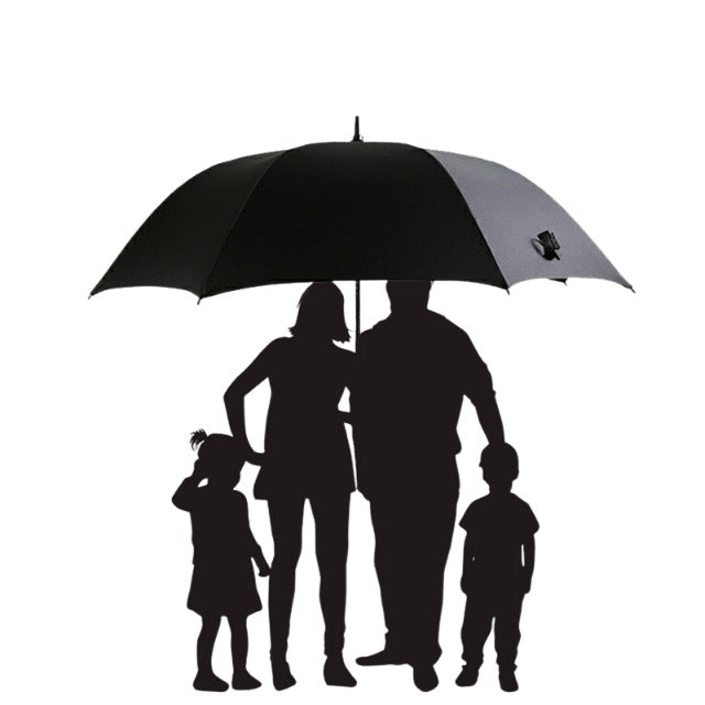Parapluie de golf de 60 pouces pour quatre personnes 