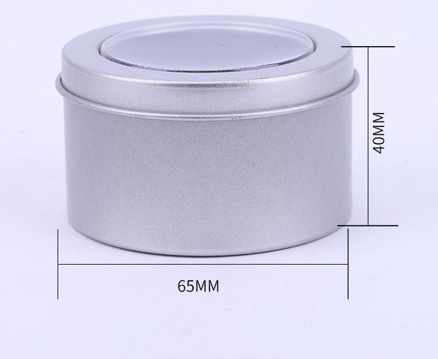 Latas redondas transparentes para ventanas 