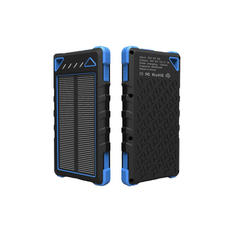 Batterie externe solaire 8000 mAh 
