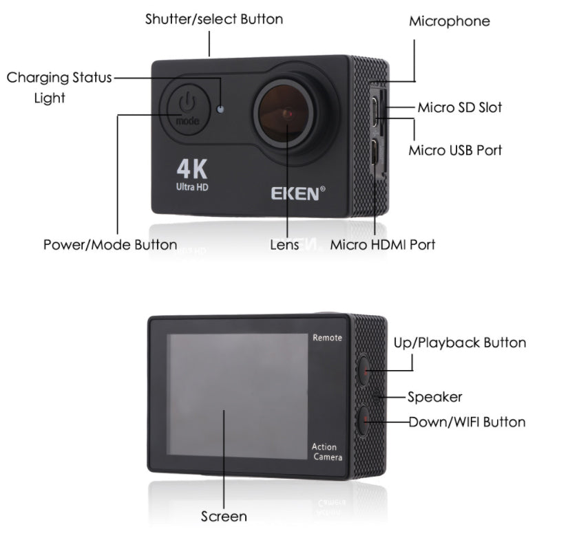 4k Action Camera