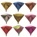 4d Diamond Shaped Aluminum Foil Balloon - Yorkn Inc✅