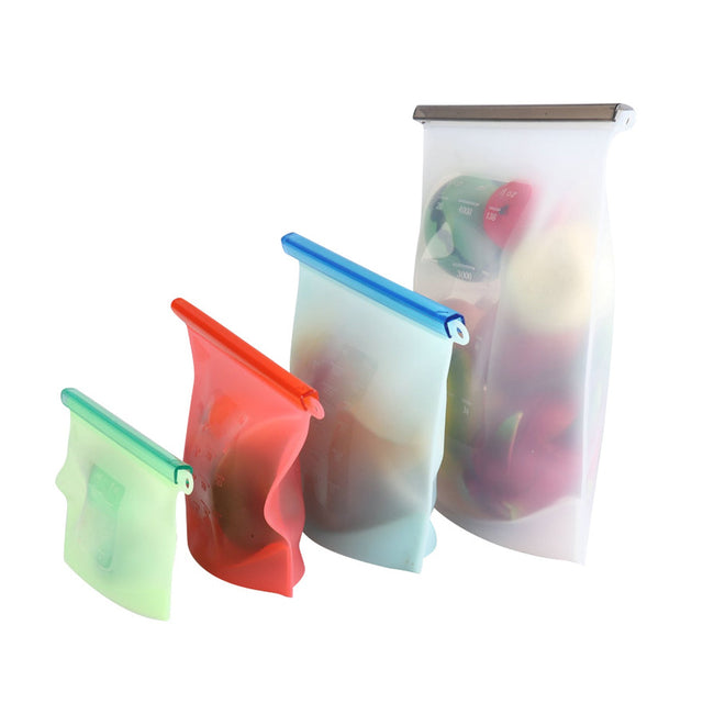 5 Different Sizes Silicone Bags Set - Yorkn Inc✅