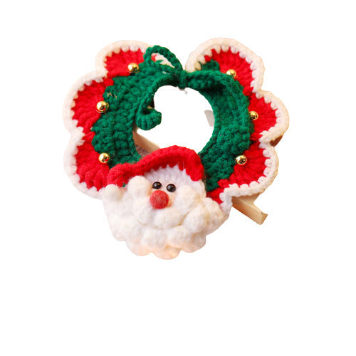 Babero navideño para mascotas 