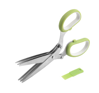 Tijeras para verduras de tres capas 