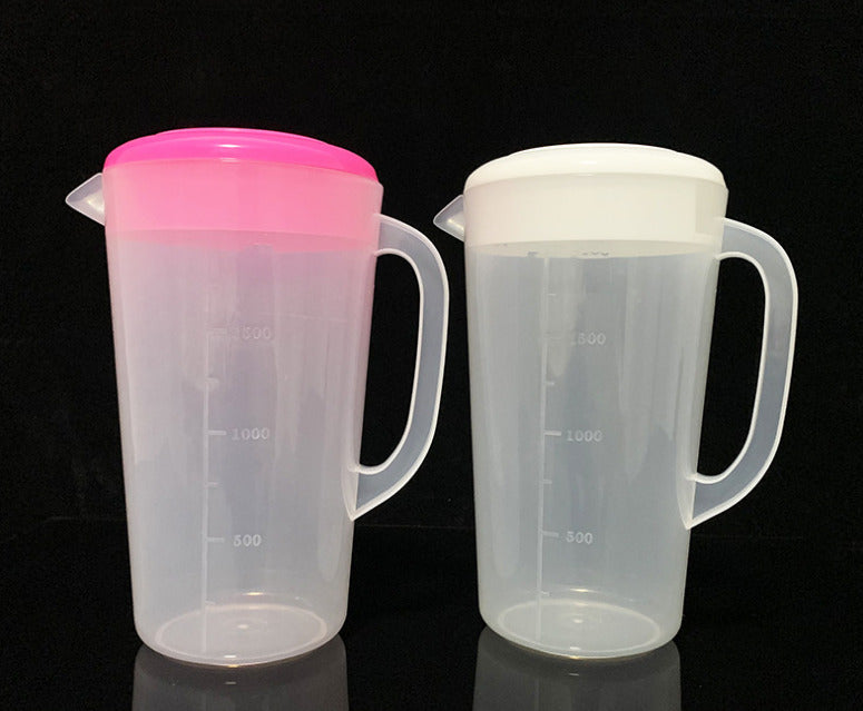 Taza medidora de plástico 