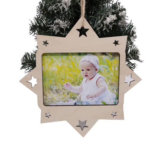 Cadre photo en bois 