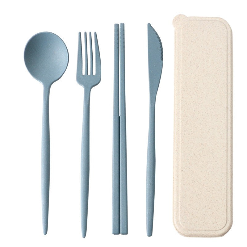 Straw Cutlery Set