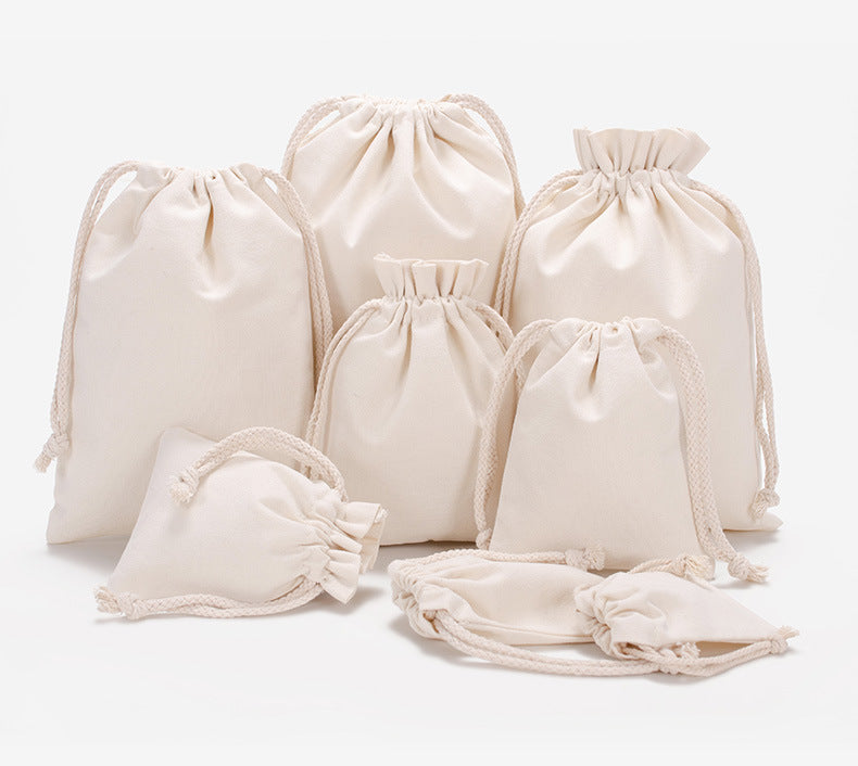 Sac à cordon 100 % coton 