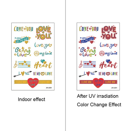 Uv Stickers For Sunscreen Reapply Reminde