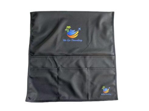 Airline Tray Table Cover With Pockets