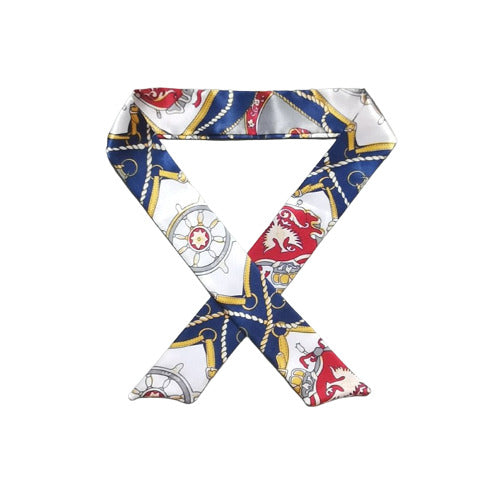 Foulards en soie à ruban 