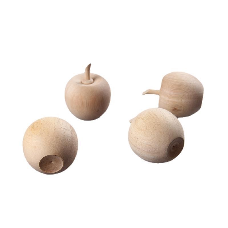 Pomme en bois 