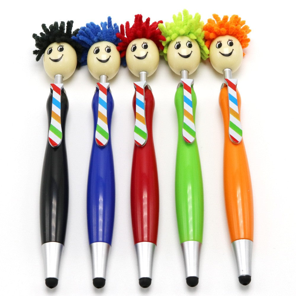 Le stylo à bille à tête de poupée 