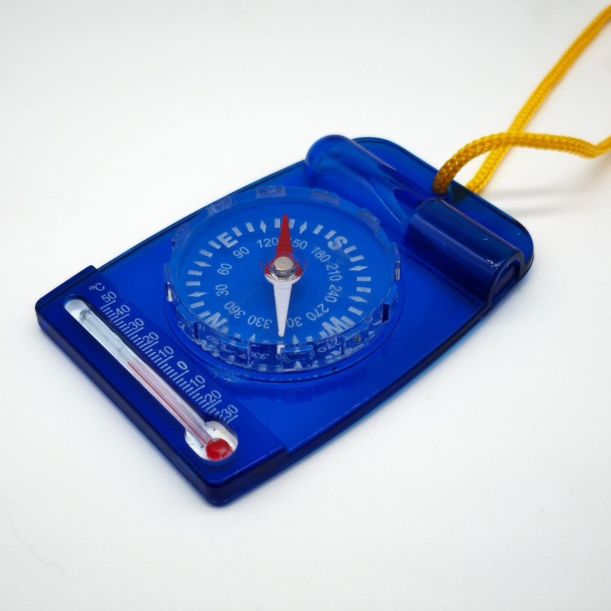 Compass, Whistle And Thermometer