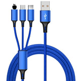 3-in-1 Mobile Phone Charging Cable