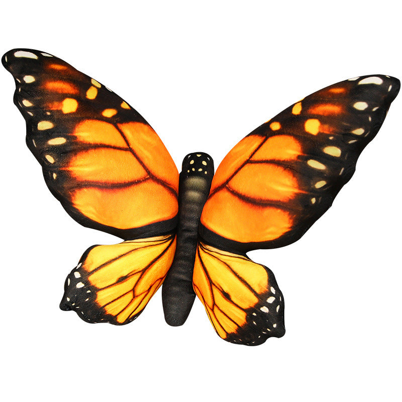 Funda de cojín con diseño de mariposa 