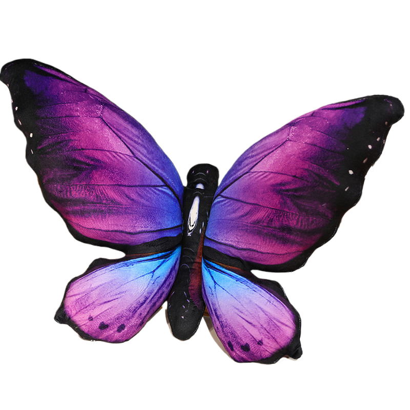 Funda de cojín con diseño de mariposa 