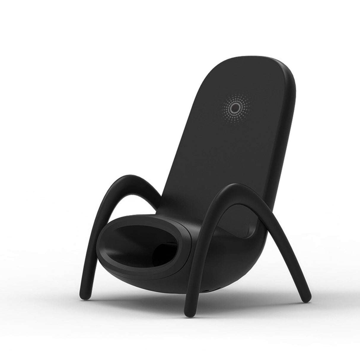 Charge sans fil en forme de chaise avec haut-parleur 