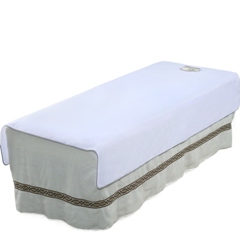 Beauty Salon Bed Sheet And Pillowcase