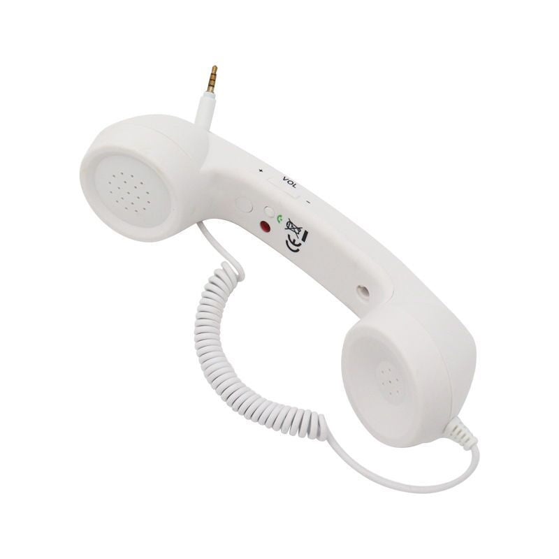 Écouteur de poignée de téléphone rétro 
