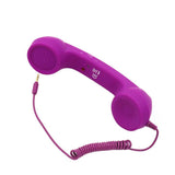 Écouteur de poignée de téléphone rétro 