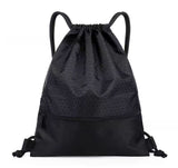 Bolsa con cremallera y cordón 