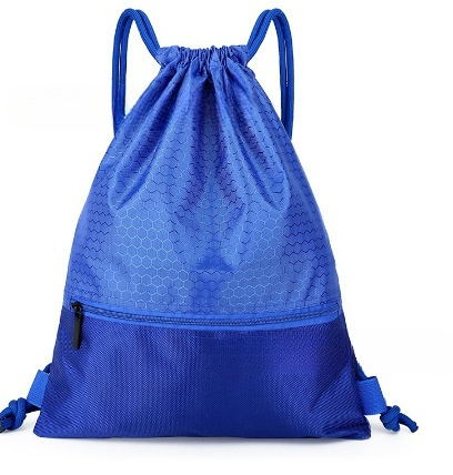 Bolsa con cremallera y cordón 