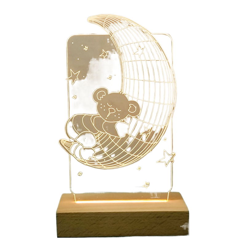 Lampe néon de table 