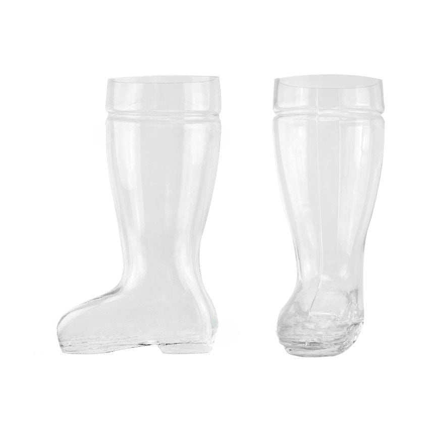 Verre à bière en forme de botte de 750 ml 