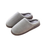 Coral Velvet Cotton Slippers