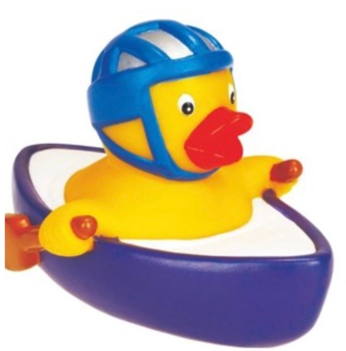 Pato de goma en un bote 