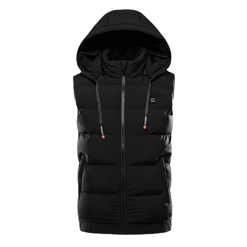 Gilet chauffant avec batterie externe de 10 000 mAh