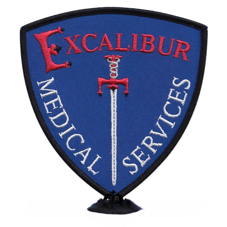 Patch brodé thermocollant 11x11" 