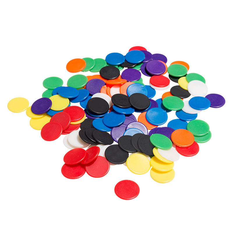 Pièce circulaire colorée 