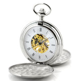 Mechanical Pocket Watch With Box
