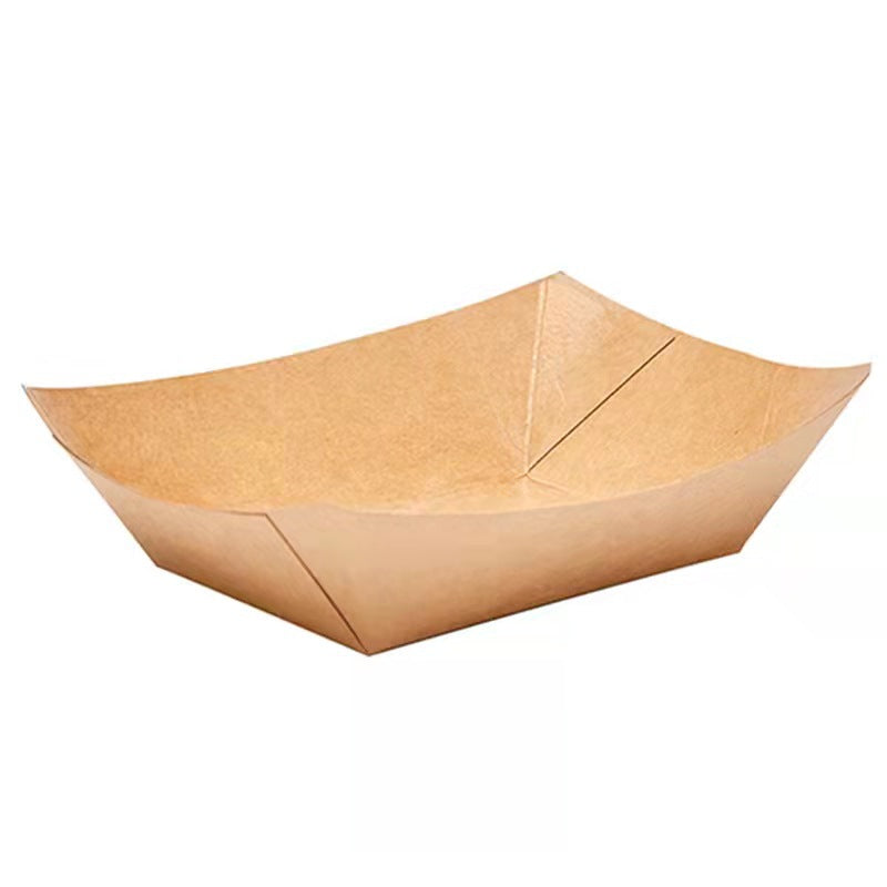 Boîte de poulet frit en papier kraft 