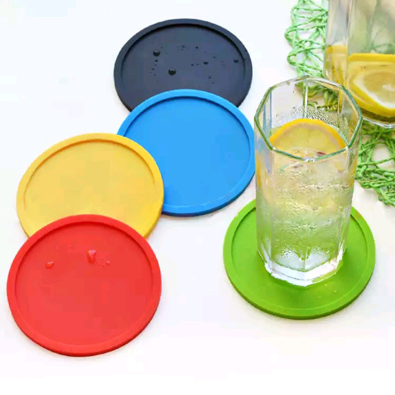 8 Inch Circular Silicone Coaster
