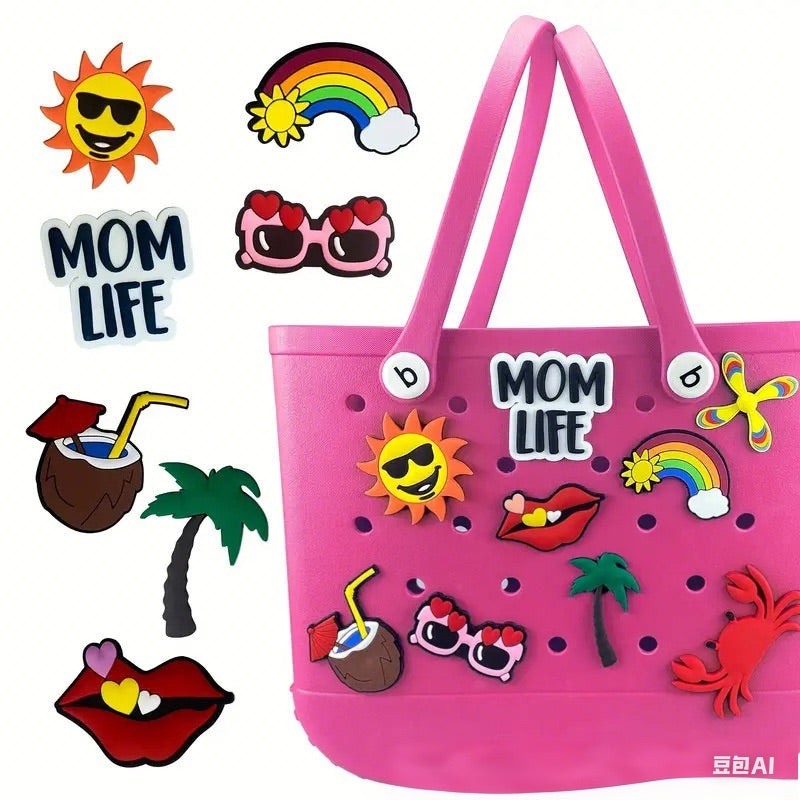 1 Inch Beach Bag Pendant