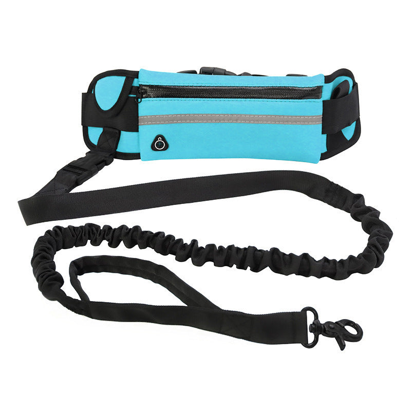 Retractable Dog Leash With Waist Bag