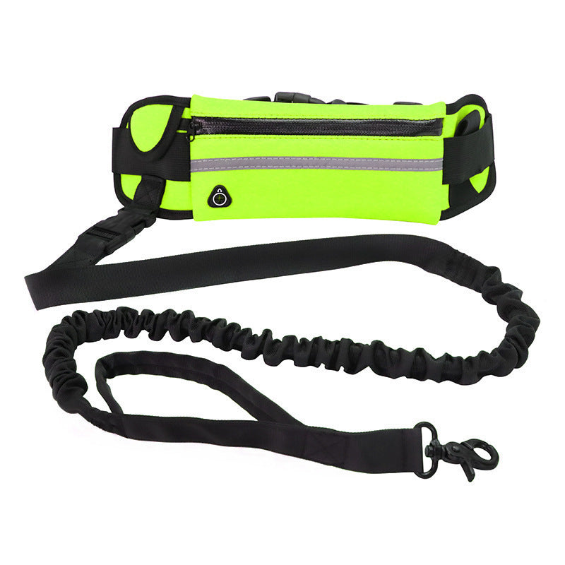 Retractable Dog Leash With Waist Bag