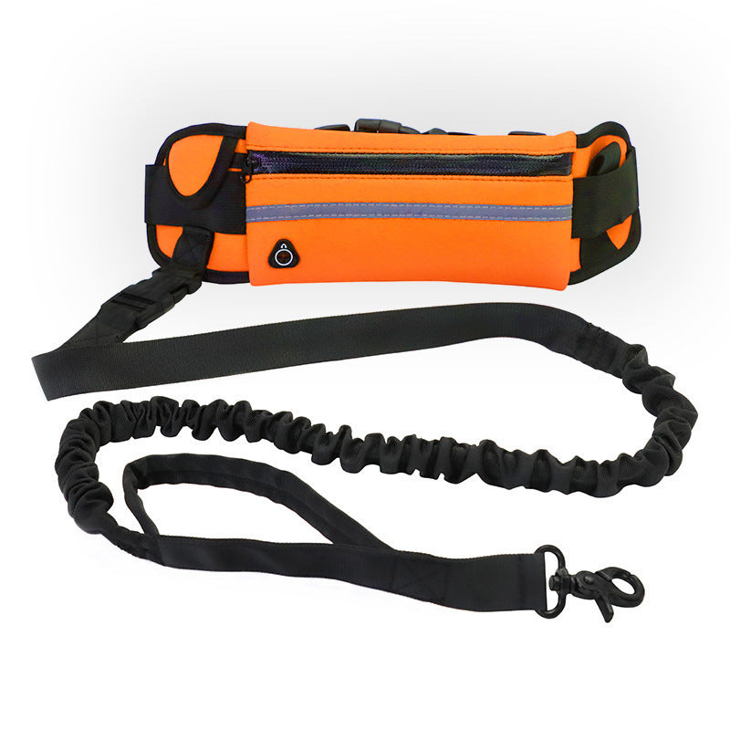 Retractable Dog Leash With Waist Bag