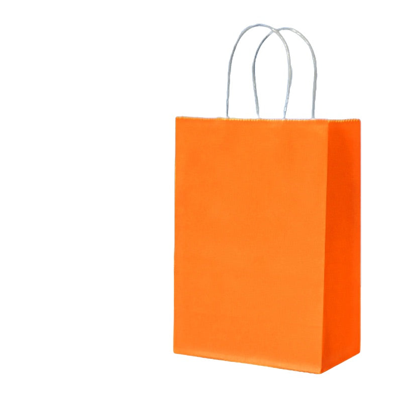 Sac en papier kraft à corde plate 