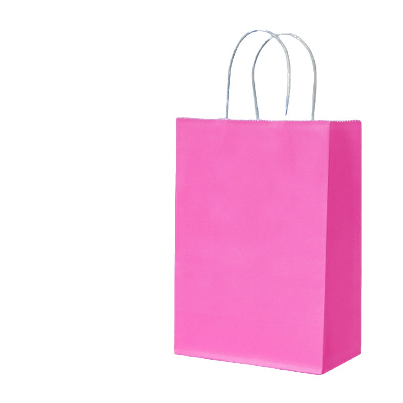 Sac en papier kraft à corde plate 
