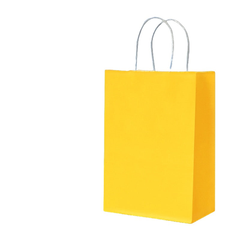 Sac en papier kraft à corde plate 