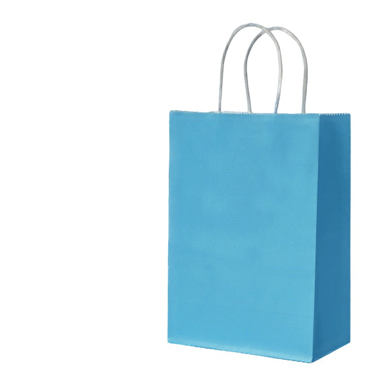 Sac en papier kraft à corde plate 
