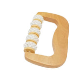 Wooden Curved Handle Massager
