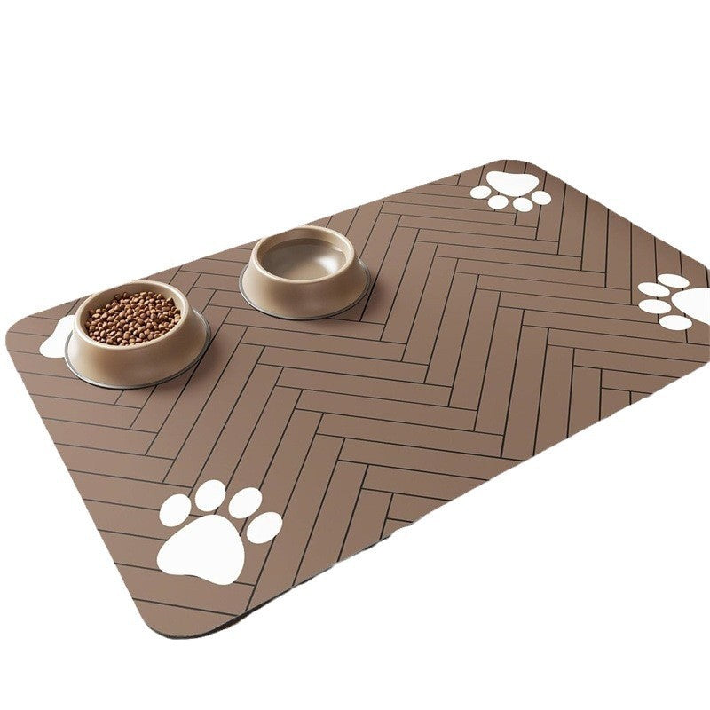 Tapete para alimentación de mascotas 